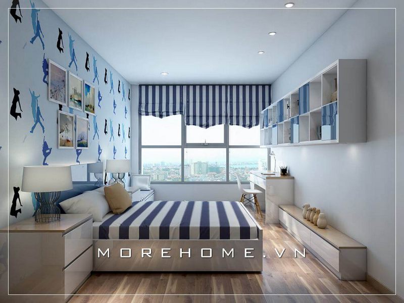 Nội thất phòng ngủ gỗ công nghiệp